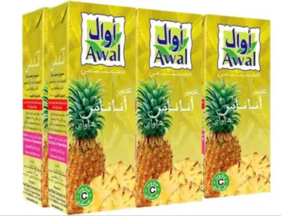 كارتون شراب أناناس أوال 200مل