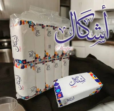 مناديل وجه أشكال 300X10