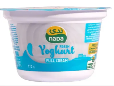 ندى زبادي كامل الدسم 170 غرام