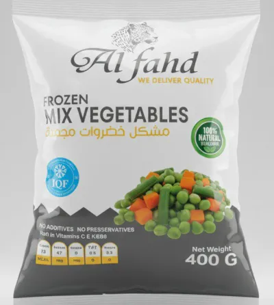 خضروات مشكلة مجمدة الفهد 400 جرام